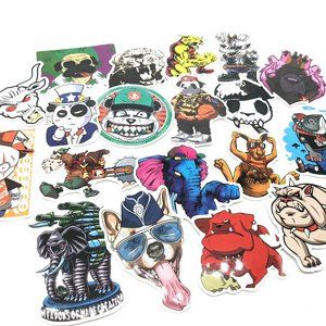 19 Pc Animal Theme Sticker Pack